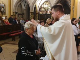 Błogosławieństwo nowej Margaretki modlącej się w intencji ks. Krystiana, 07.10.2022